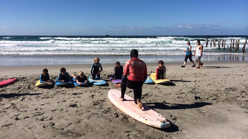 Surfing lesson deals