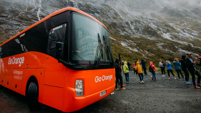 Discover the totally breathtaking world heritage site that is Milford Sound with a Coach + Cruise brought to you by Go Orange. 
