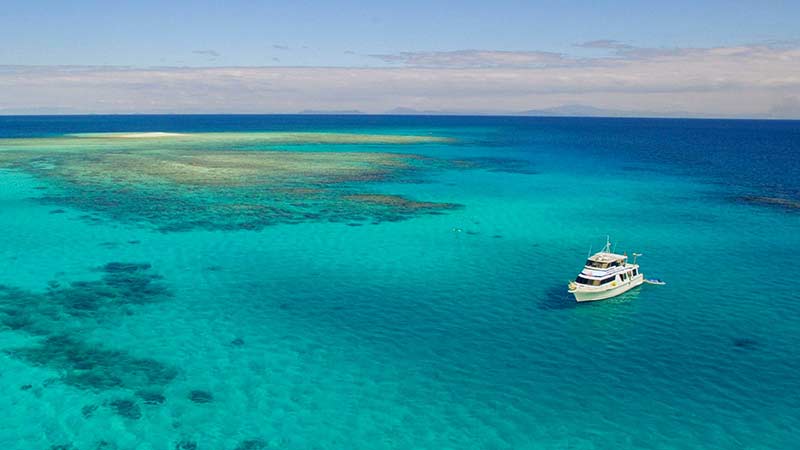 Reef tour form Mission Beach