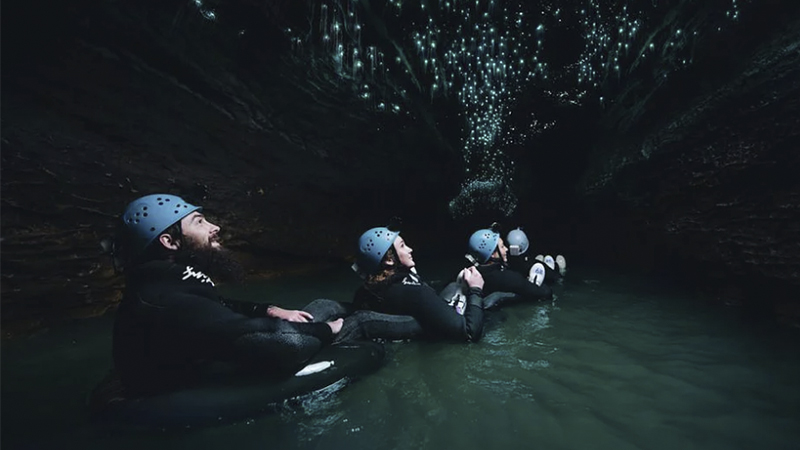 BLACK ABYSS - ULTIMATE WAITOMO CAVING ADVENTURE FROM AUCKLAND