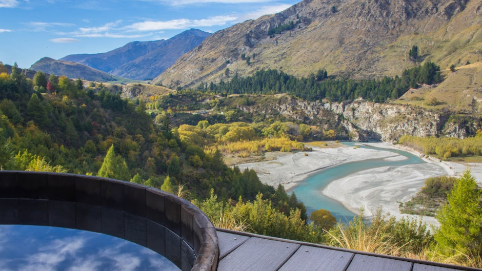 onsen outdoor hot pool queenstown
