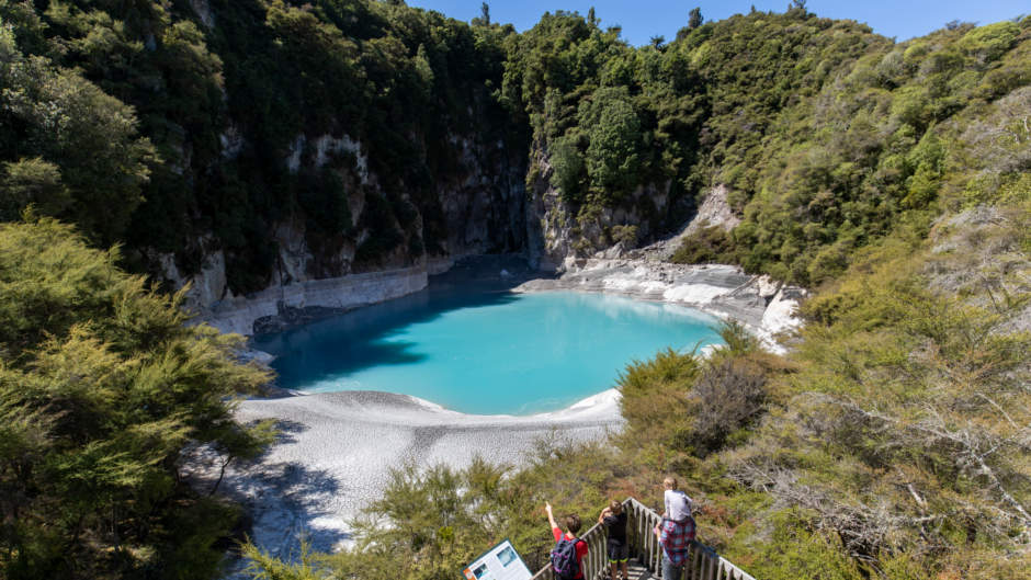 Waimangu Volcanic Valley and Lake Rotomahana