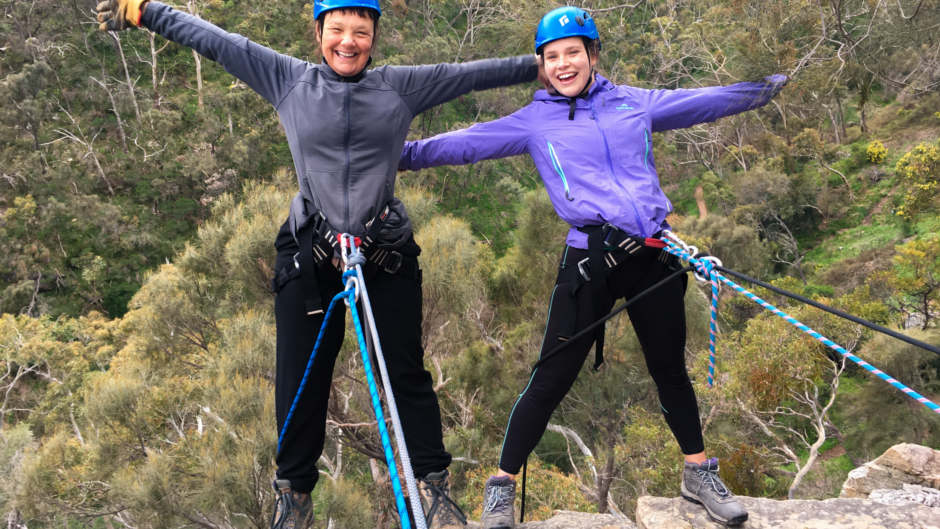 half day abseiling adventure