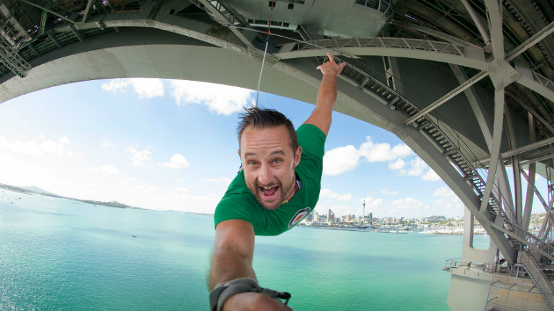 Experience New Zealand's only ocean touch Bungy! This is an absolute must-do. Fact.