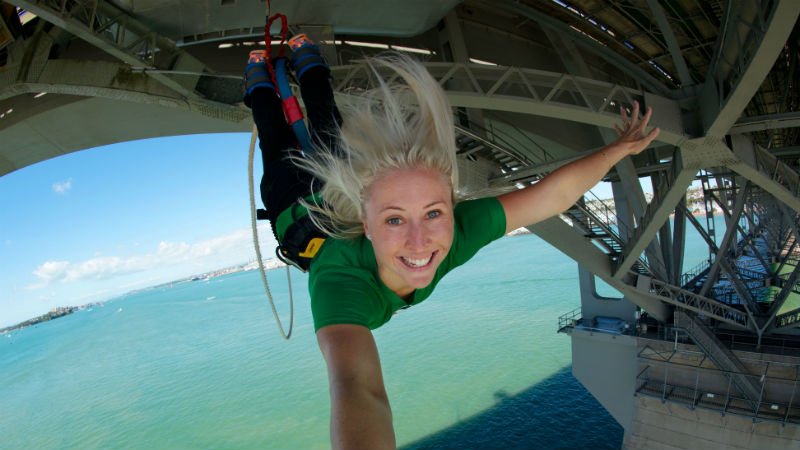 Experience New Zealand's only ocean touch Bungy! This is an absolute must-do. Fact.