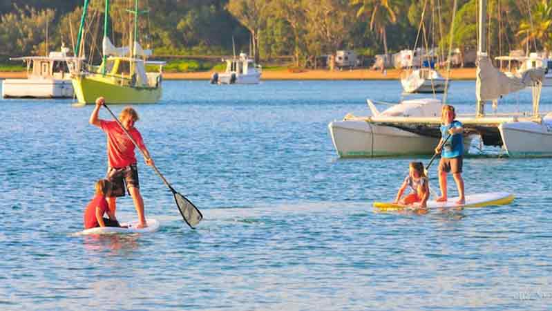 Grab yourself a board for a couple of hours end explore the beautiful waters of 1770!