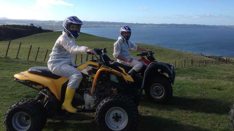 Enjoy an hours Sports Quad action with Rotorua's only Quad Bike operator. Explore a fantastic range of terrain with options to suit all levels of experience from beginer to expert.