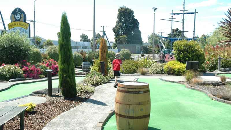 Pirates Island Mini Golf is simply the best mini golf option available in Christchurch.