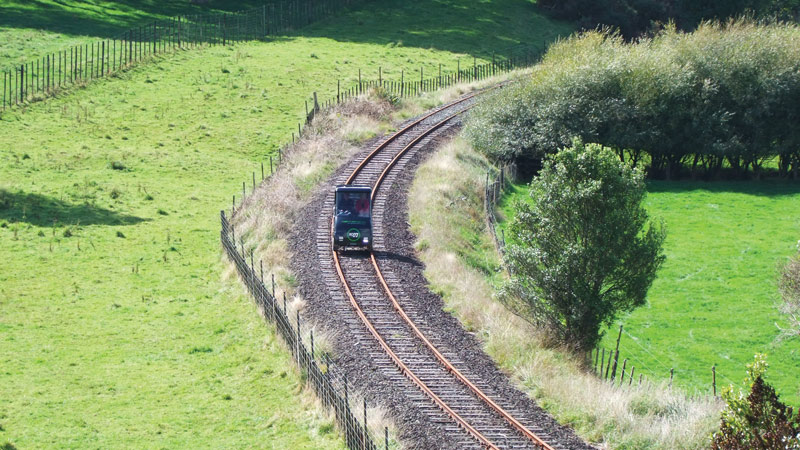 Hop aboard your own self-drive railway car and enjoy epic 360-degree views of Lake Rotorua and rolling farmland... 