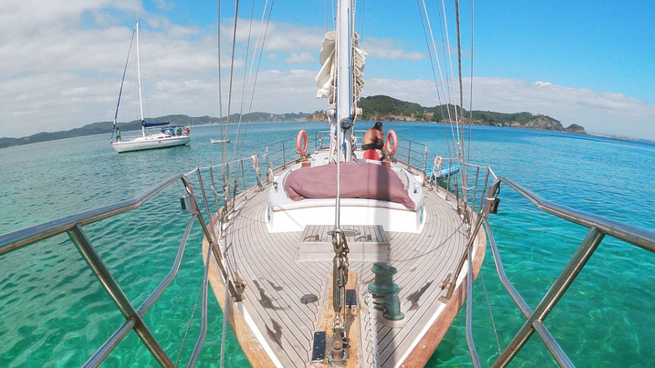 Explore the stunning Bay Of Islands on the Vigilant, a classic cutter rig sailing yacht. This intimate cruise will allow you to relish in the tranquillity of one of the world's premier boating destinations!