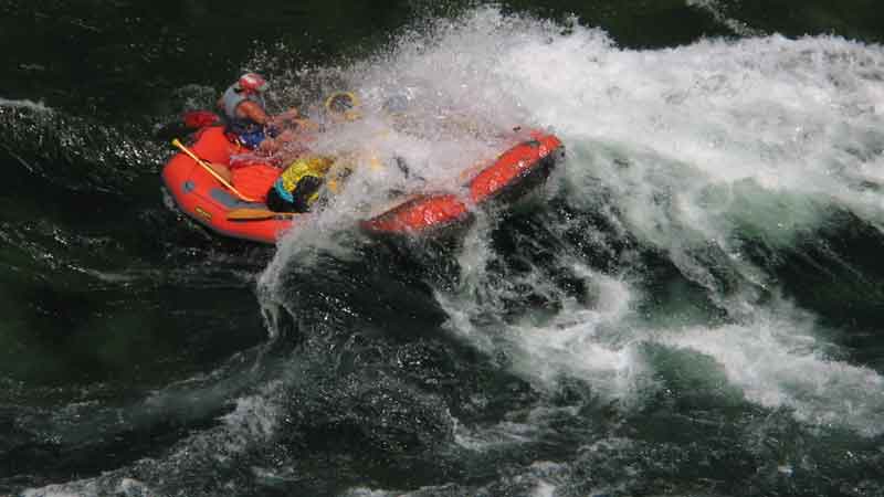 Raft the legendary "Earthquake Rapids" -  a classic New Zealand whitewater raft run though a stunning rain forest.