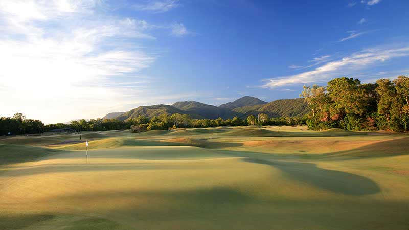 Come for a round of golf at the prestigious Palmer Sea Reef Golf Course, Port Douglas