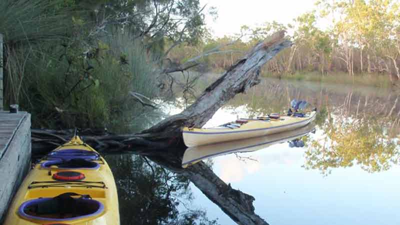 Experience the beauty of the Noosa Everglades on this 2 day self guided kayak tour