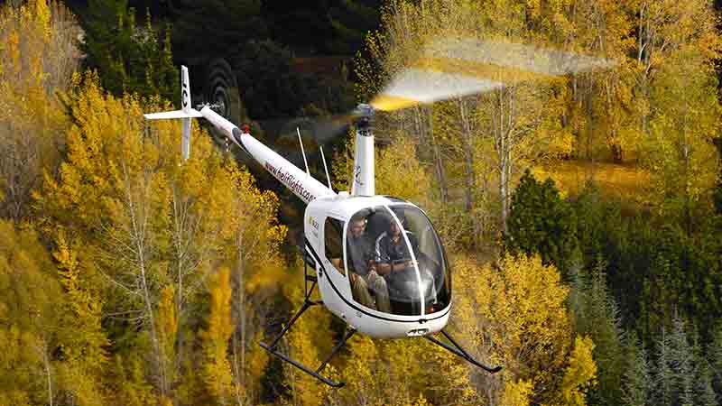 What better way to take a 40 minute flight experience over Wanaka than by flying the chopper yourself!