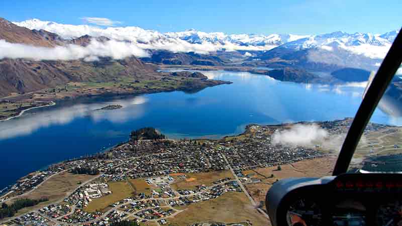What better way to take a 40 minute flight experience over Wanaka than by flying the chopper yourself!