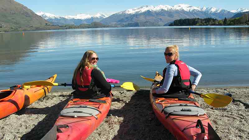 Paddle Wanaka for a guided half day tour on beautiful Lake Wanaka