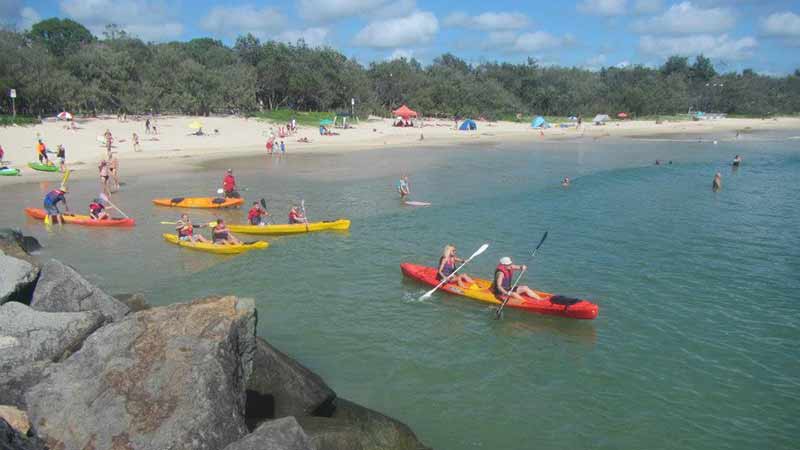 Join Noosa Ocean Kayak Tours for a guided trip around the Noosa national park on our safe 1 or 2 person kayaks! No experience required