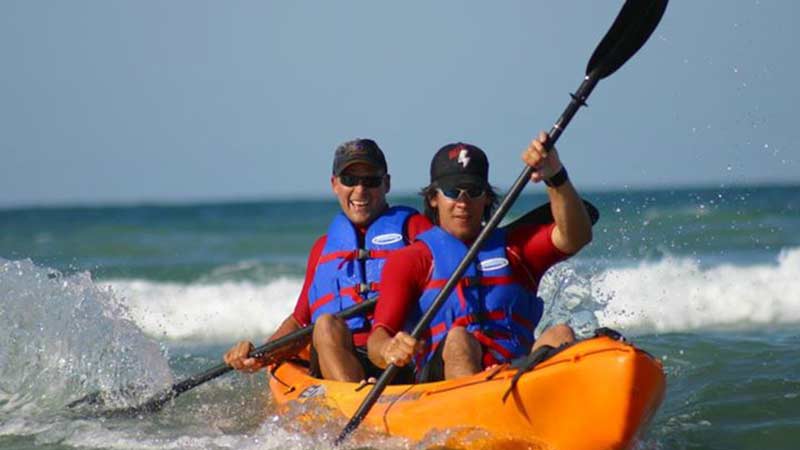 Join Noosa Ocean Kayak Tours for a guided trip around the Noosa national park on our safe 1 or 2 person kayaks! No experience required