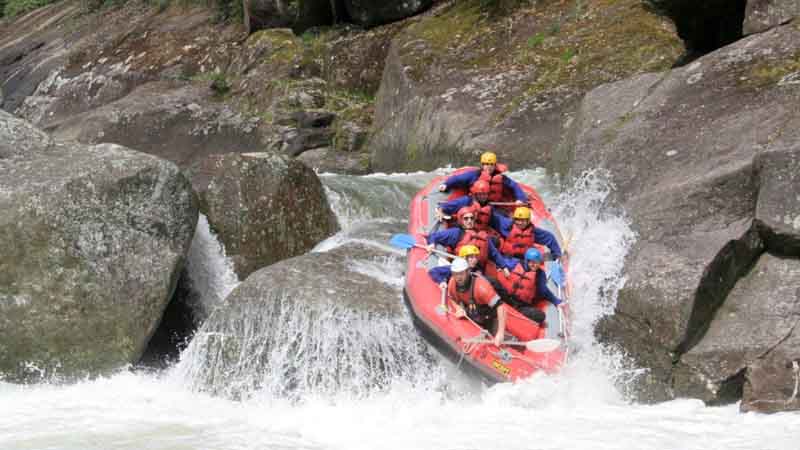 Come an experience one of the most exciting white water rivers in New Zealand with an exhilarating rafting expedition on the Grade 5 Wairoa River.