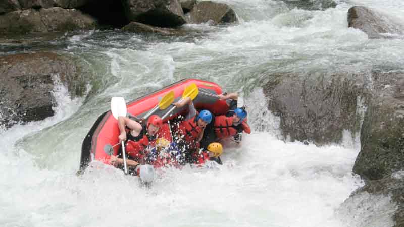 Come an experience one of the most exciting white water rivers in New Zealand with an exhilarating rafting expedition on the Grade 5 Wairoa River.