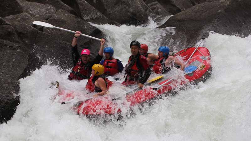 Come an experience one of the most exciting white water rivers in New Zealand with an exhilarating rafting expedition on the Grade 5 Wairoa River.