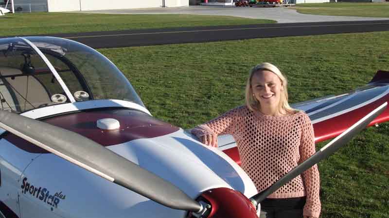 Try Piloting a Plane! In the hot seat, over the stunning Nelson Bays.