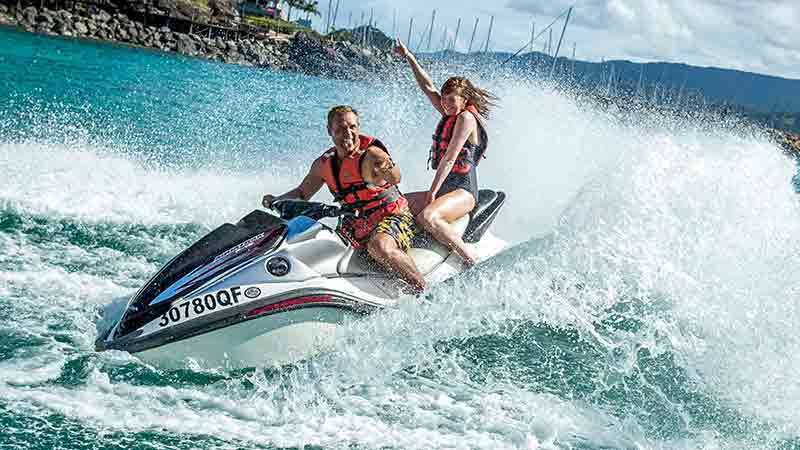 30 minutes of fun, jet ski hire at Airlie Beach!