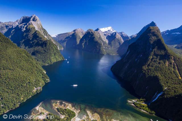 A region as vast and majestic as Milford Sound can only truly be appreciated from the air.