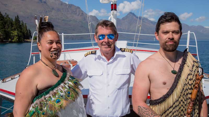 An enchanting journey to discover the rich Maori history of the Wakatipu region, aboard the historic vessel Ngaroto. Hear the stories and legends, and discover the challenges an ancient civilization faced as the modern world suddenly arrived on their shores. All the while enjoying a relaxing Cruise on the beautiful lake Wakatipu.