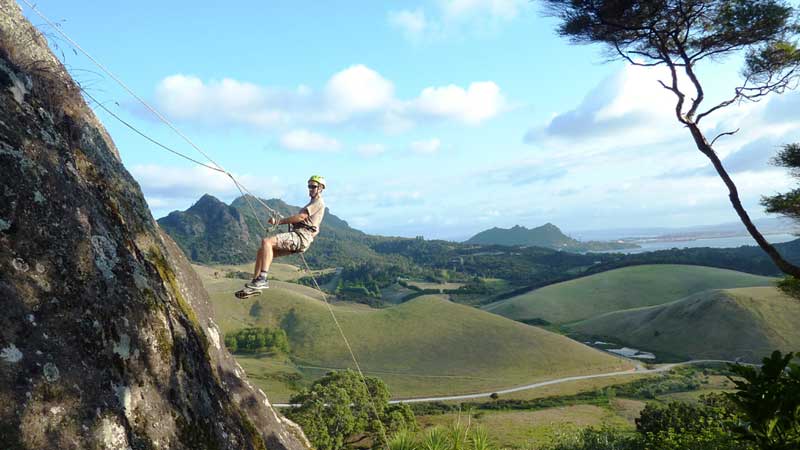 Explore the incredible Whangarei landscape with this unique abseiling experience! 