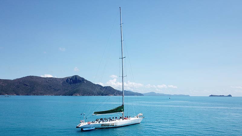 Catering for guests aged 18-35 years old, this is a great hands-on sailing experience of the Whitsundays. Spank Me's overnight sailing adventure lets you snorkel the Great Barrier Reef, sail a real race boat and meet like minded adventure travellers.