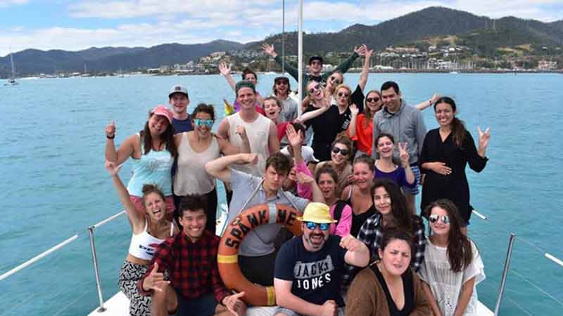 Catering for guests aged 18-35 years old, this is a great hands-on sailing experience of the Whitsundays. Spank Me's overnight sailing adventure lets you snorkel the Great Barrier Reef, sail a real race boat and meet like minded adventure travellers.