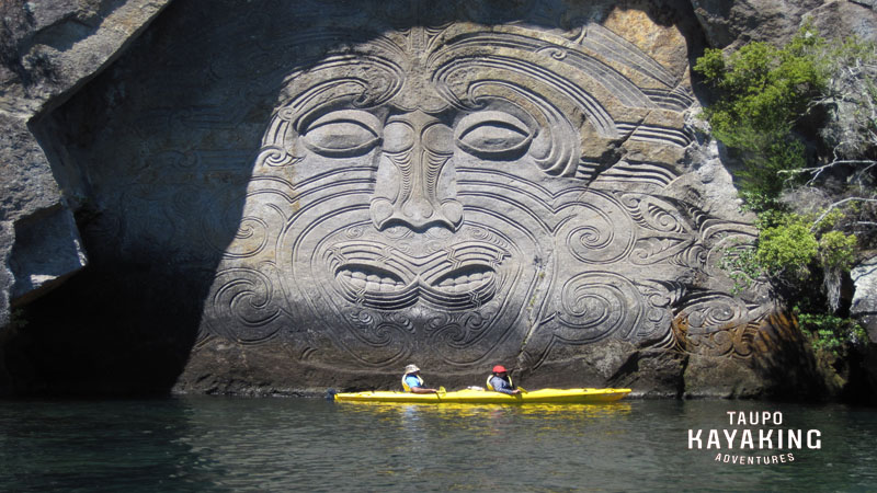 ADVENTURE!! - MAORI ROCK CARVINGS KAYAK TOUR