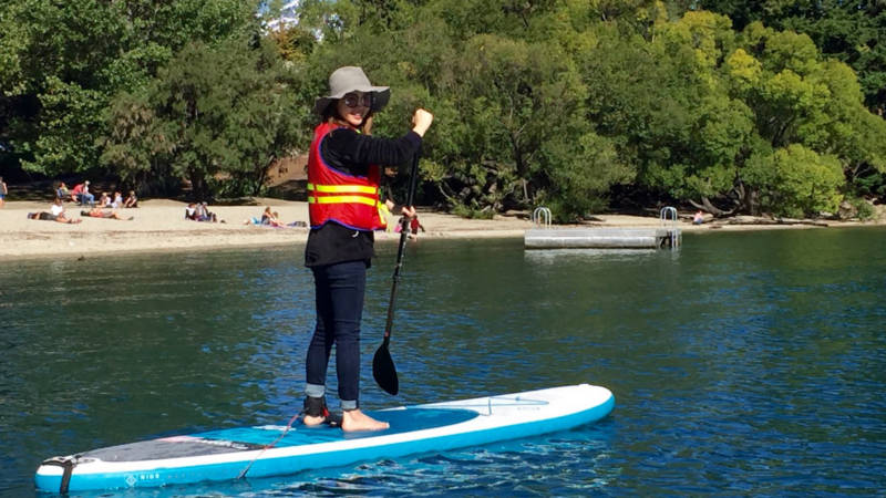 Get fit, explore, chill out and have fun with a 2 hour SUP hire on Queenstown's stunning Lake Wakatipu!