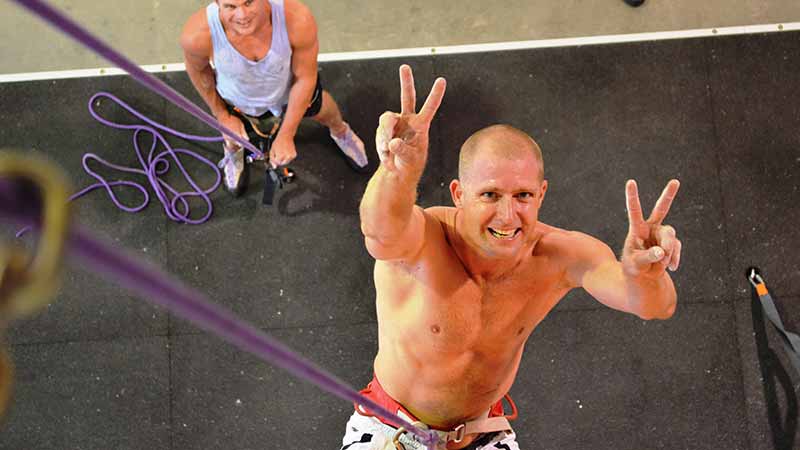 Get down to Rockit Climbing Gym and challenge yourself on the variety of walls