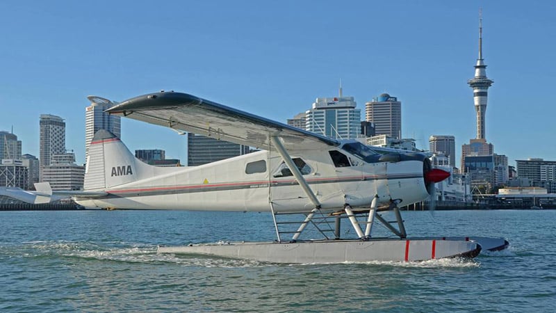 Auckland Seaplanes will take you on the flight of your life to discover the beauty of the Hauraki Gulf from a unique breath-taking perspective aboard their seaplane.