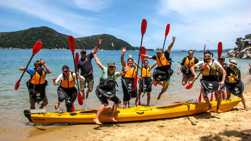 Join us for an amazing eco friendly kayaking expedition through the forest fringed Astrolabe, deep within the heart of the Abel Tasman National Park.