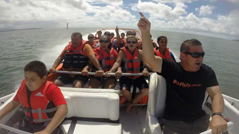 Thrilling jet boat rides in Cairns! 35 minutes of wet, wild fun!