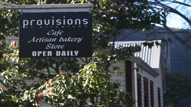 Enjoy a delicious lunch at Provisions of Arrowtown!