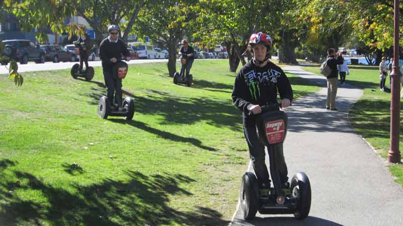 Learn to ride the amazing Segway and take a trip around Queenstown Bay. This experience will give you a good taste of how much fun these machines are to ride.
