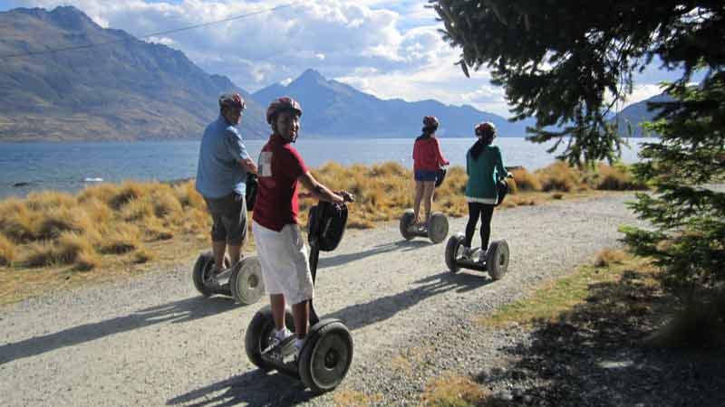 Learn to ride the amazing Segway and take a trip around Queenstown Bay. This experience will give you a good taste of how much fun these machines are to ride.
