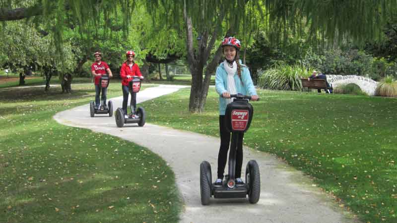 Learn to ride the amazing Segway and take a trip around Queenstown Bay. This experience will give you a good taste of how much fun these machines are to ride.
