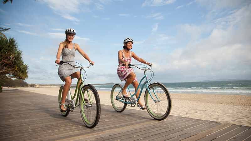 Experience Noosa with an incredible 3-day bike hire, including drop off and pick up to your accommodation!