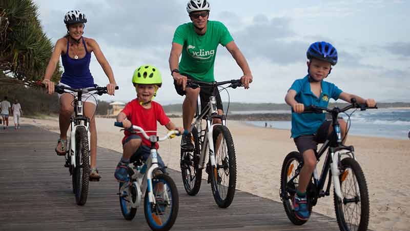 Experience Noosa with an incredible 3-day bike hire, including drop off and pick up to your accommodation!