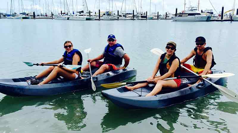 Kayak hire Airlie Beach