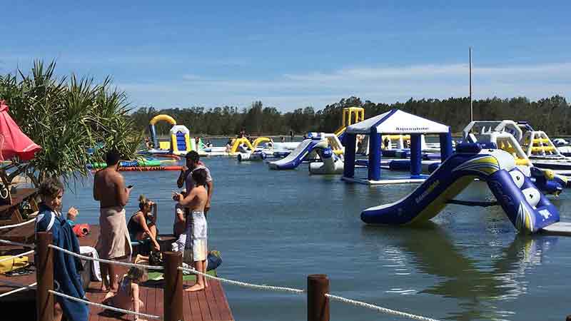 Bli Bli Aqua Park, 50 minutes of fun at Bli Bli. 
Deals from $12!