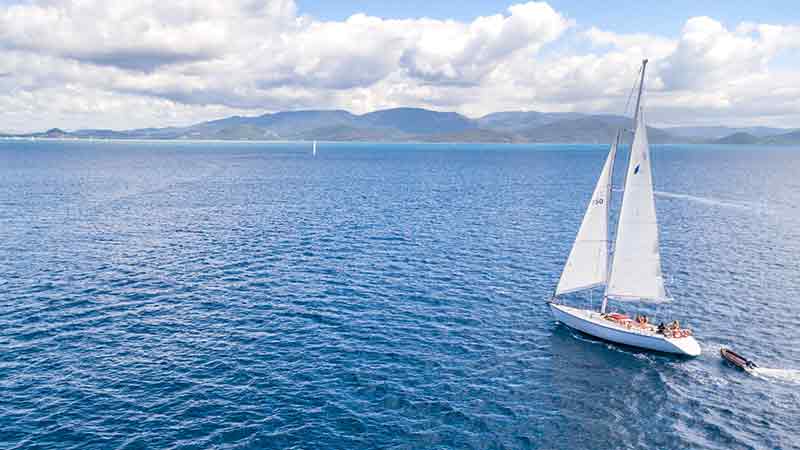 Whitsundays and Fraser Island package deal. Whitsundays sailing aboard smaller capacity boat of 14 people, plus a 2 day 1 night comfort tag along tour