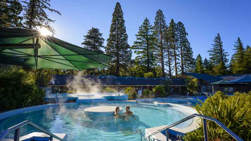 The pools are famous for the soothing waters and the stunning alpine setting that is framed by magnificent trees and gardens. A must do experience.