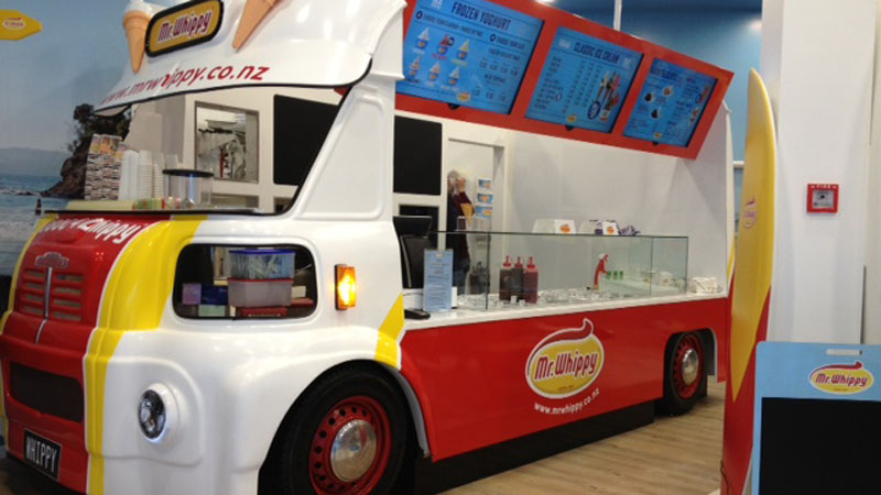 Come and visit us in our flagship Queenstown store where you can give your taste buds an extra special treat and see a replica of the original 1964 Austin ice cream van!