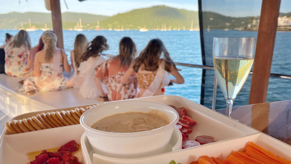 Unwind in the ambience of a Whitsunday sunset with Iconic Whitsunday Adventures.